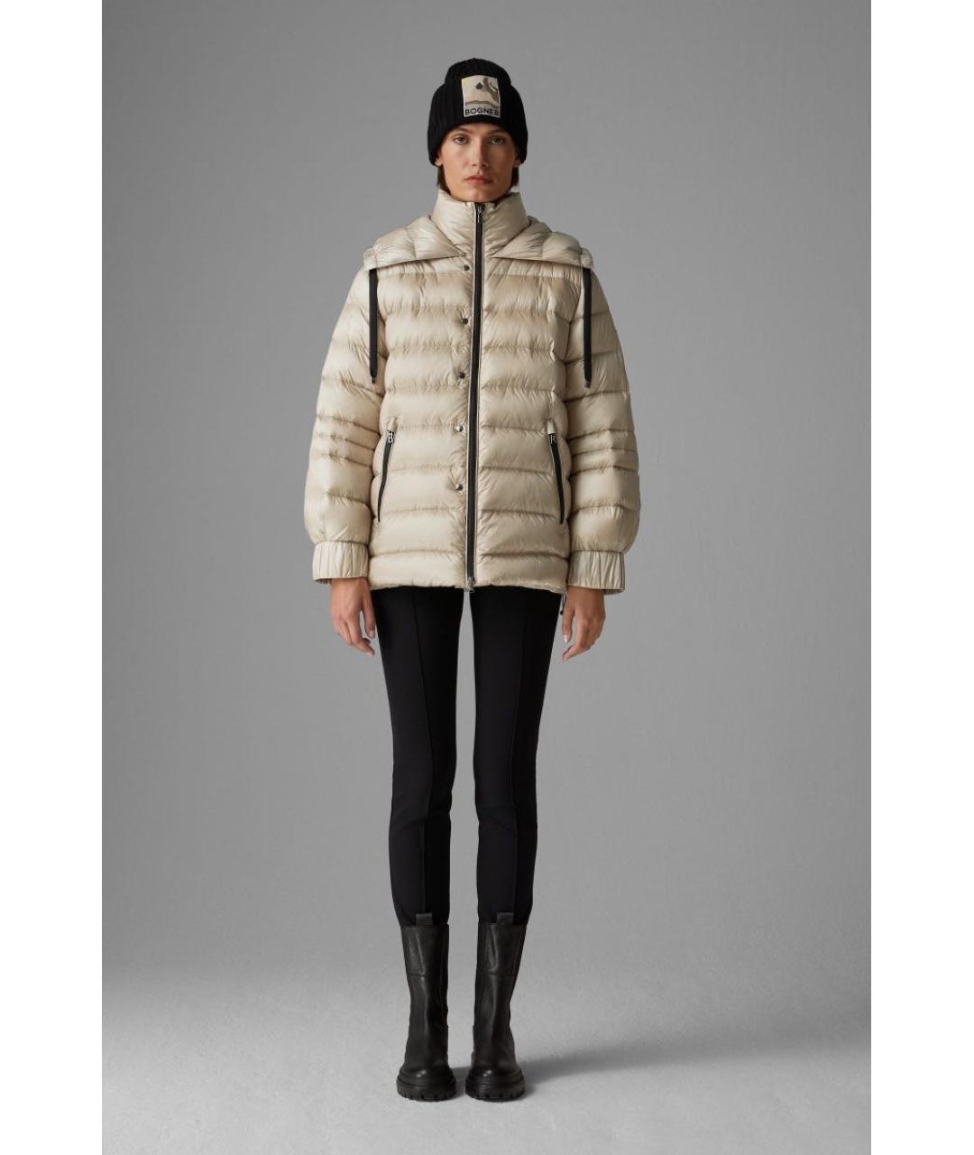 BOGNER Бежевый пуховик, фото 8