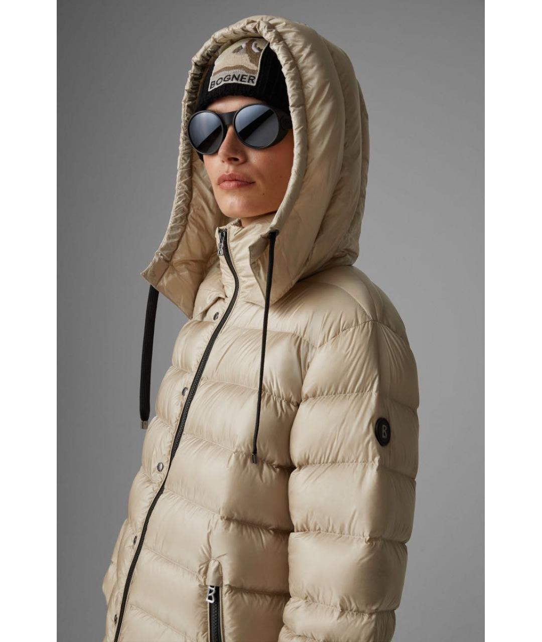 BOGNER Бежевый пуховик, фото 6