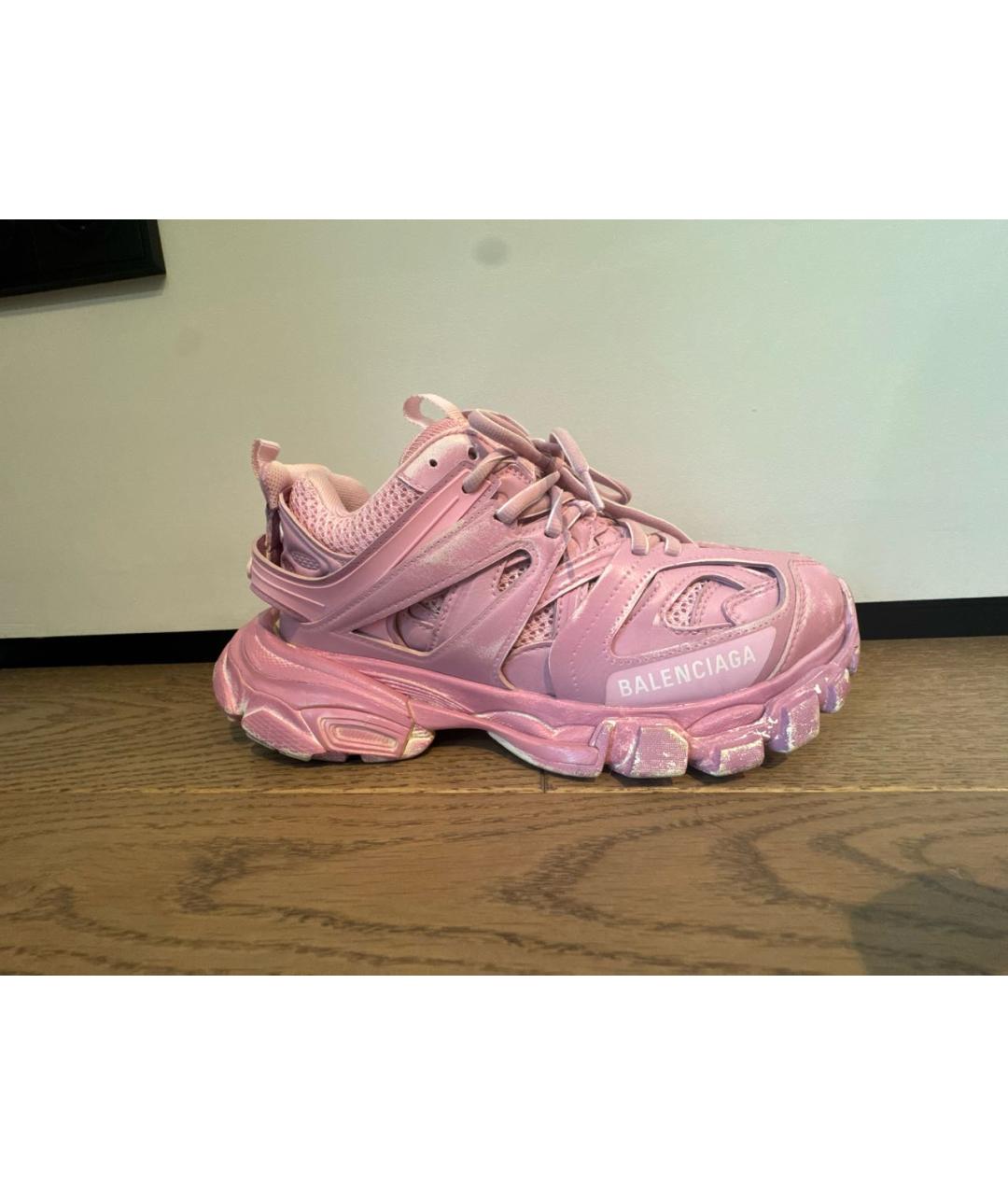BALENCIAGA Розовые кроссовки, фото 6