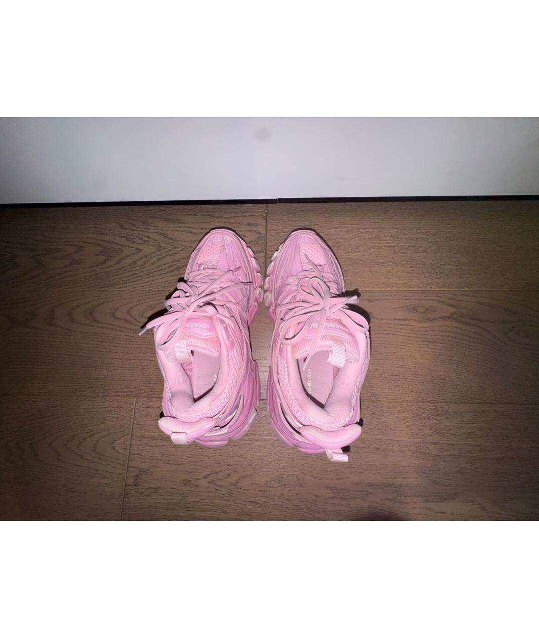 BALENCIAGA Розовые кроссовки, фото 3