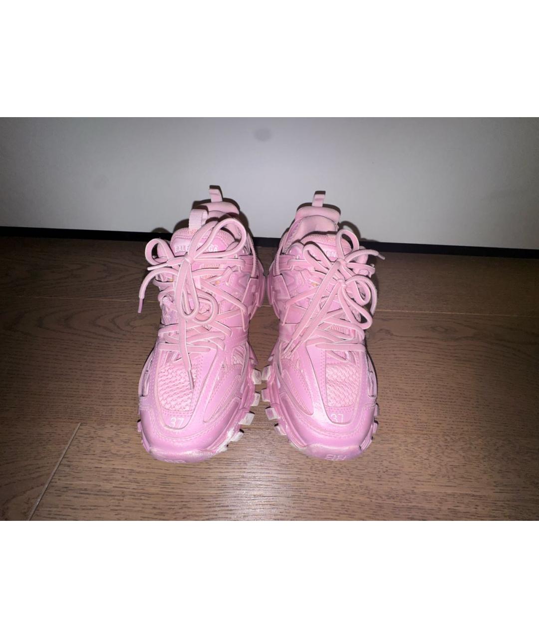 BALENCIAGA Розовые кроссовки, фото 2