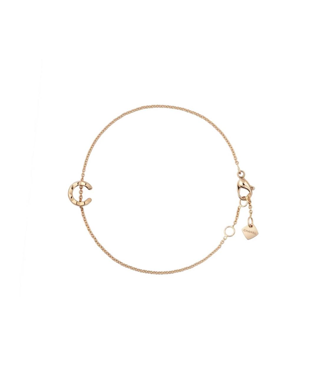 CHANEL Бежевый браслет из розового золота, фото 1