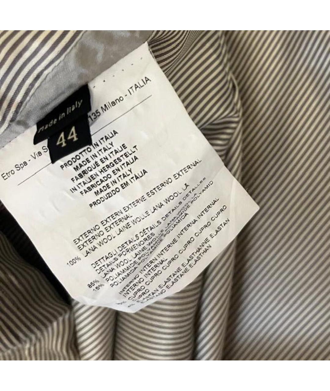 ETRO Мульти шерстяное пальто, фото 3