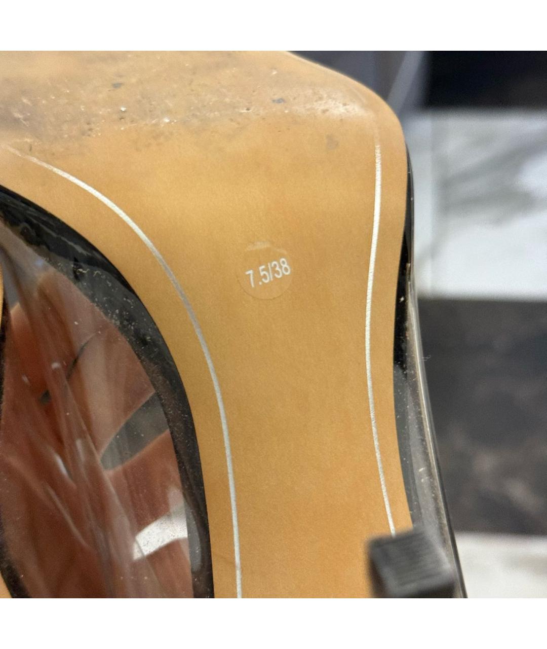 DKNY Черные кожаные туфли, фото 8