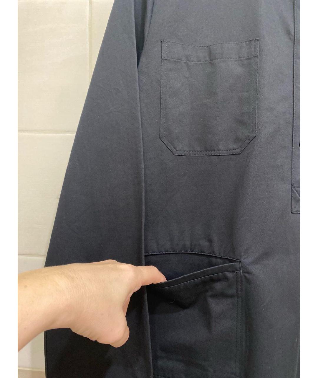 TOTEME Черная хлопковая рубашка, фото 7