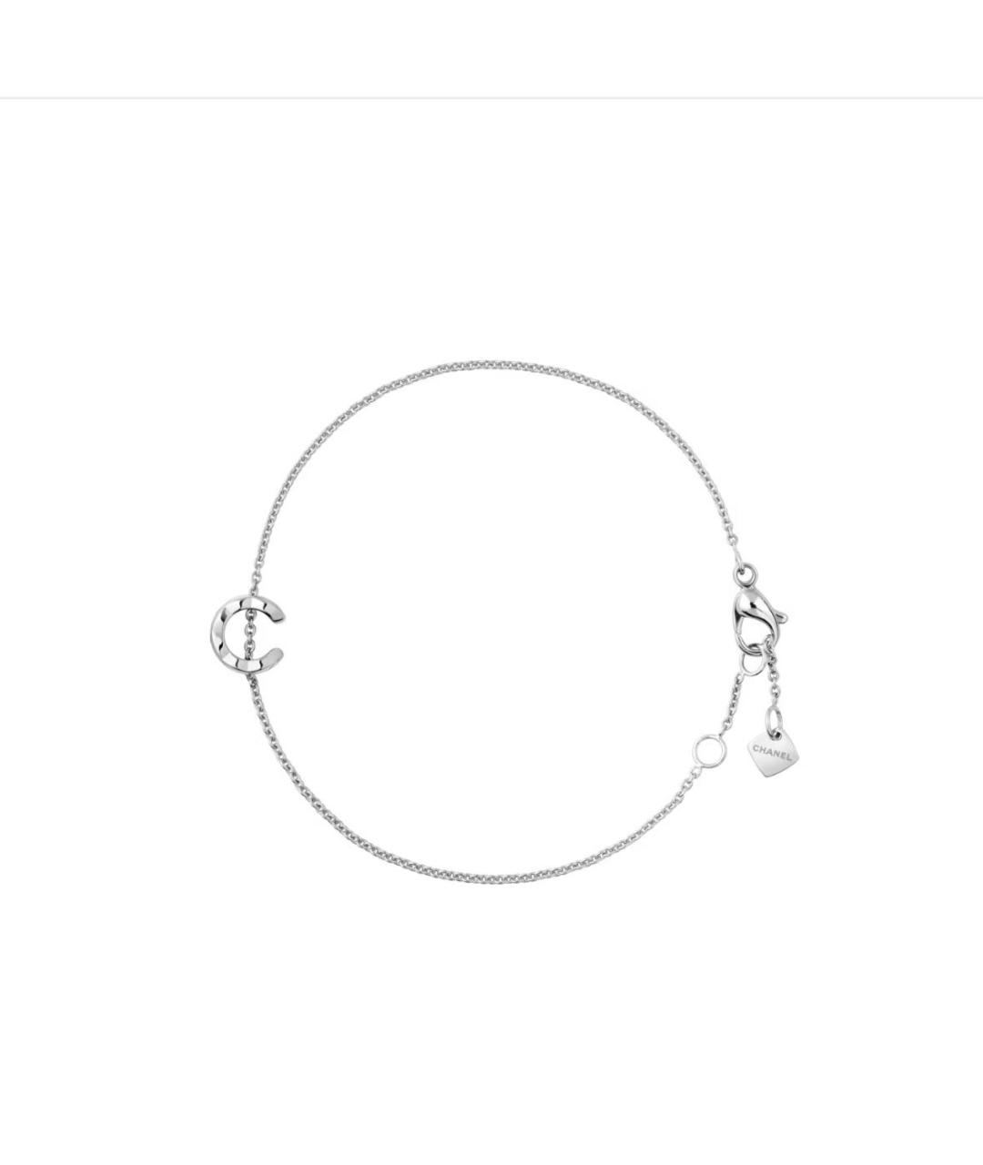 CHANEL Серебрянный браслет из белого золота, фото 1
