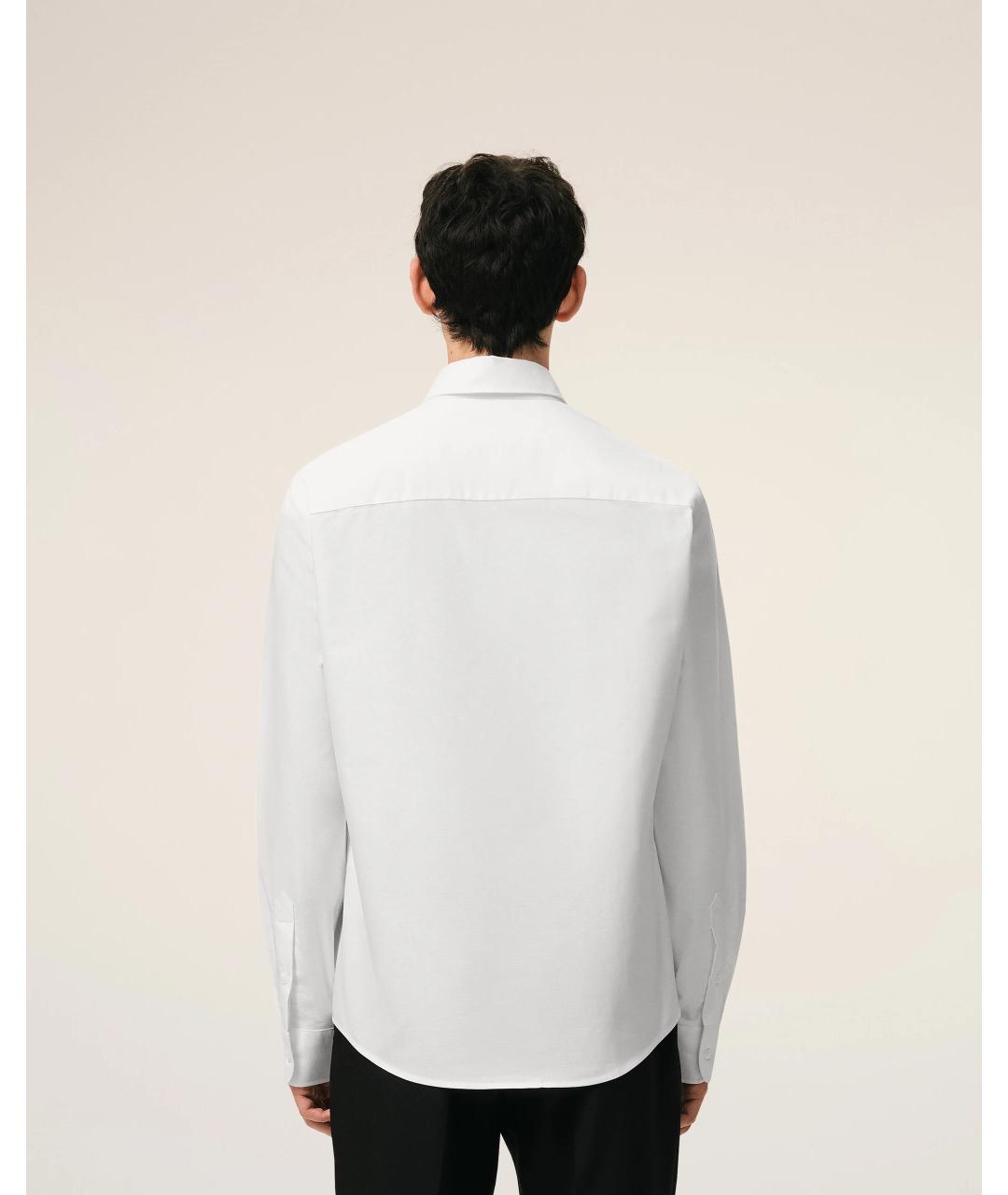 Ami Paris Белая хлопковая рубашка, фото 4