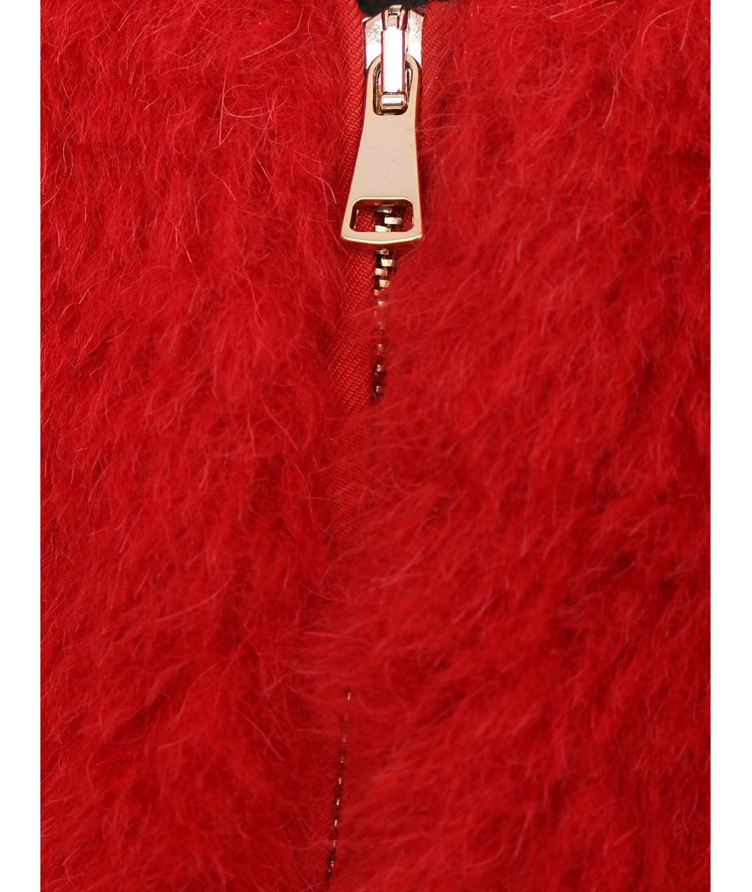 MAX MARA Красная шерстяная куртка, фото 4