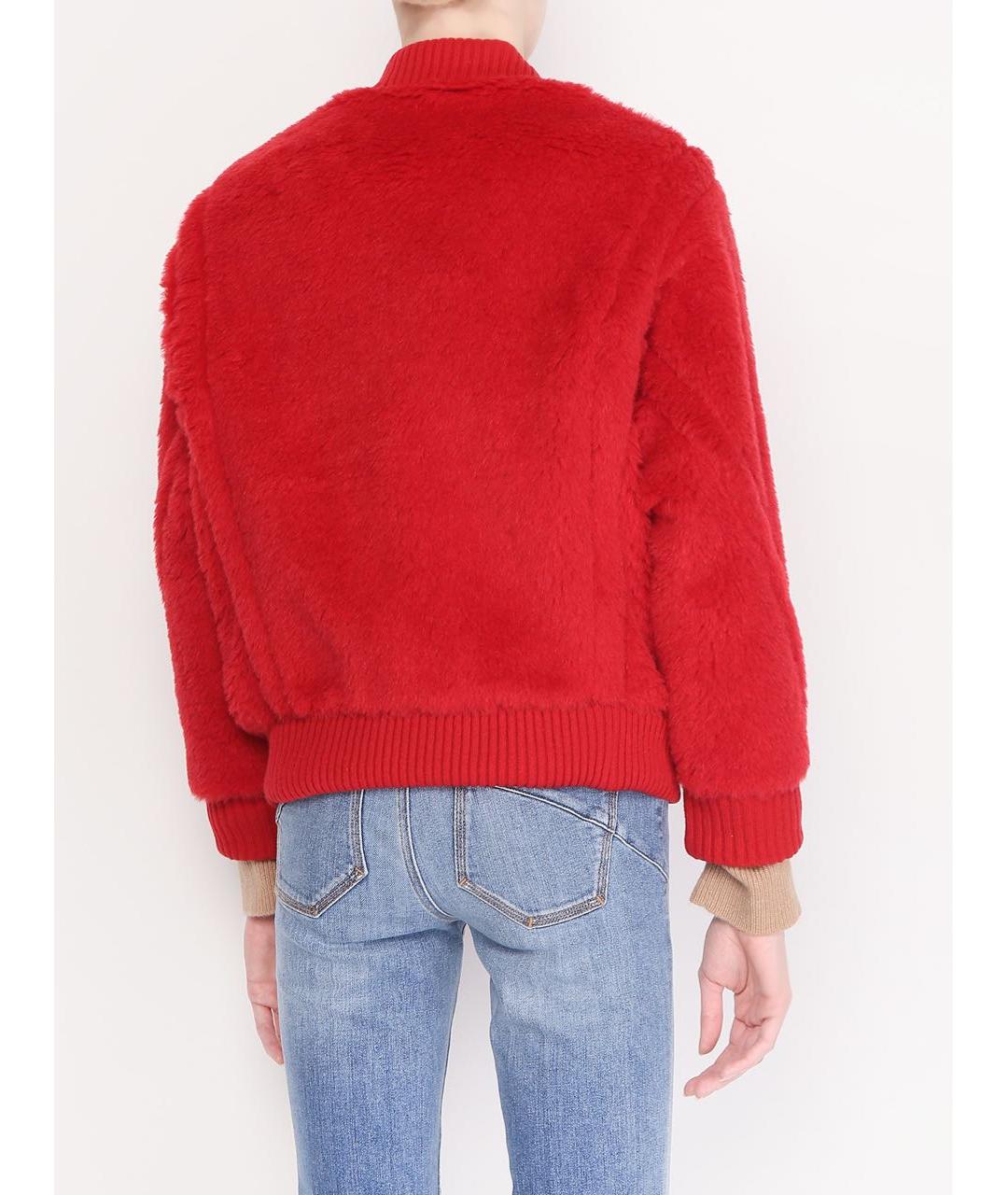 MAX MARA Красная шерстяная куртка, фото 2