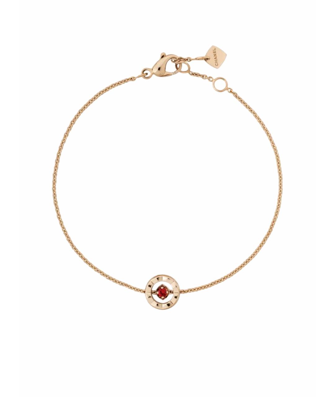 CHANEL Бежевый браслет из розового золота, фото 1