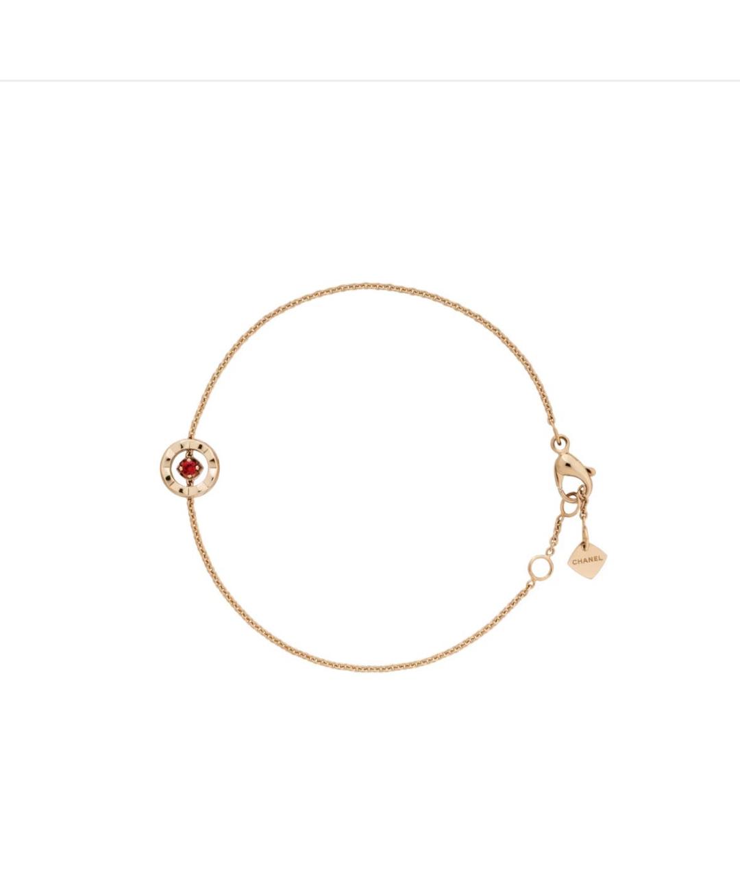 CHANEL Бежевый браслет из розового золота, фото 3