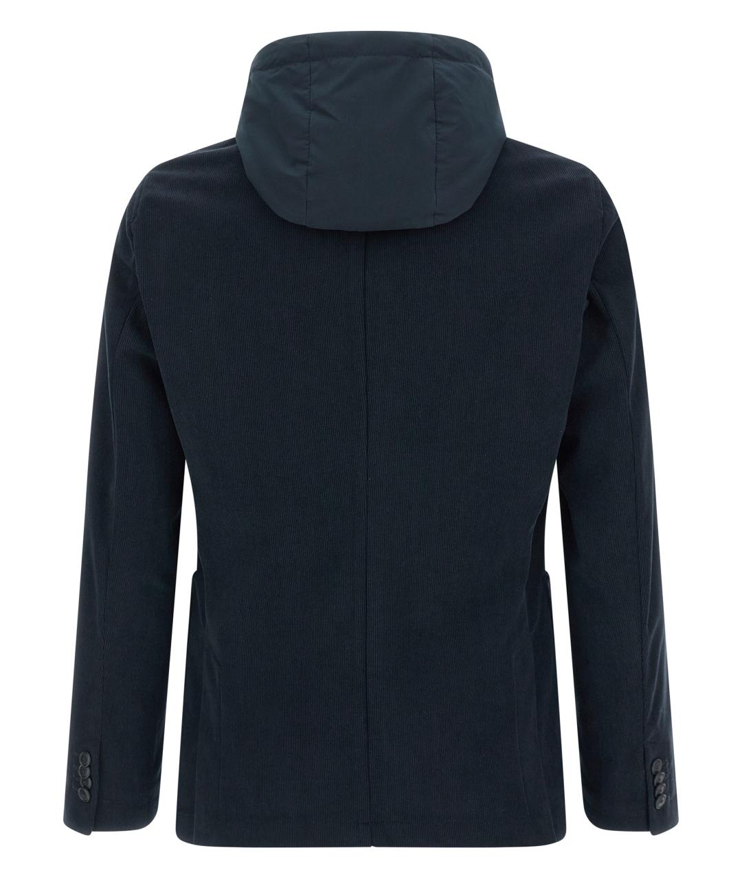 HUGO BOSS Синяя полиамидовая куртка, фото 3