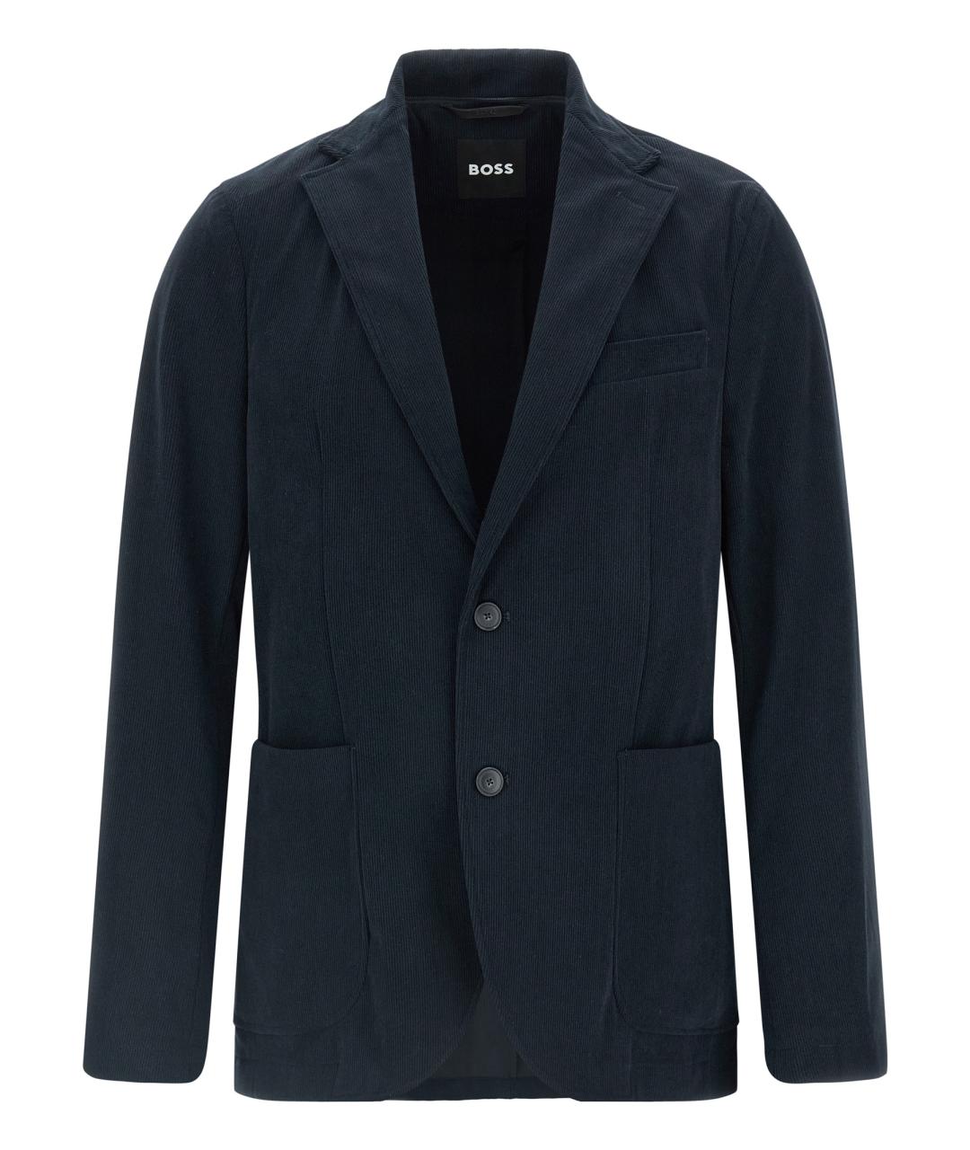 HUGO BOSS Синяя полиамидовая куртка, фото 2