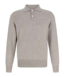 BRUNELLO CUCINELLI Поло с длинным рукавом