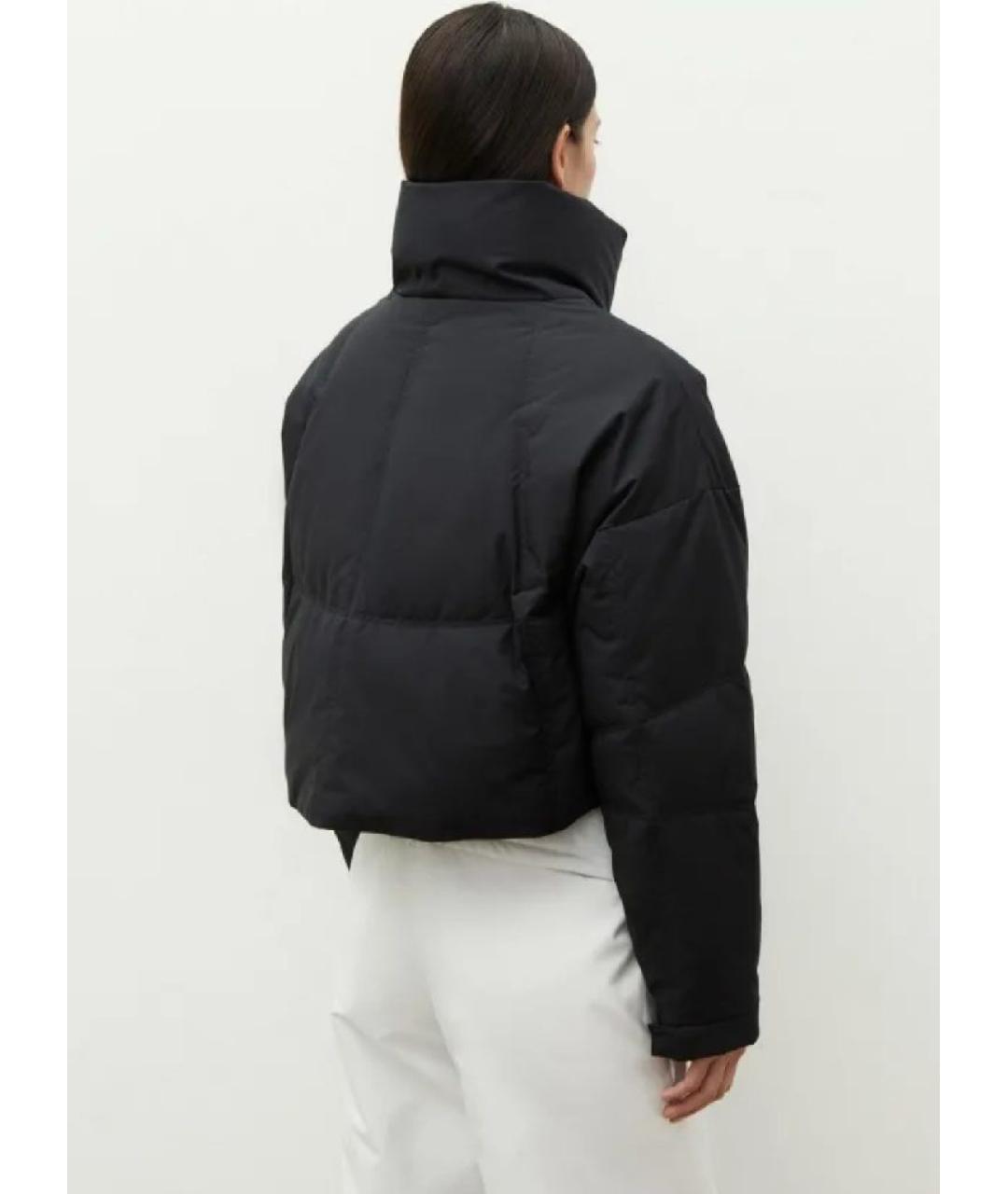 12 STOREEZ Черный полиамидовый пуховик, фото 6