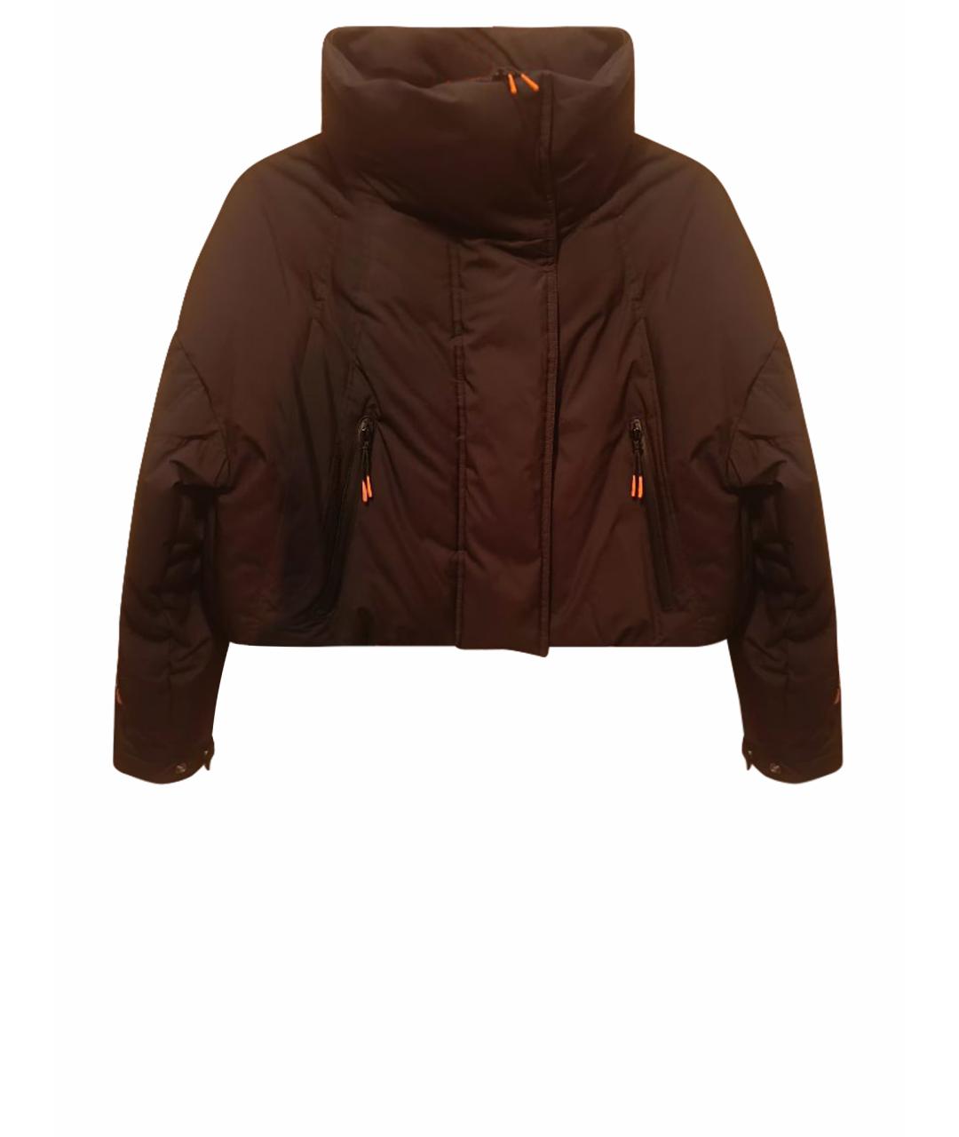 12 STOREEZ Черный полиамидовый пуховик, фото 1