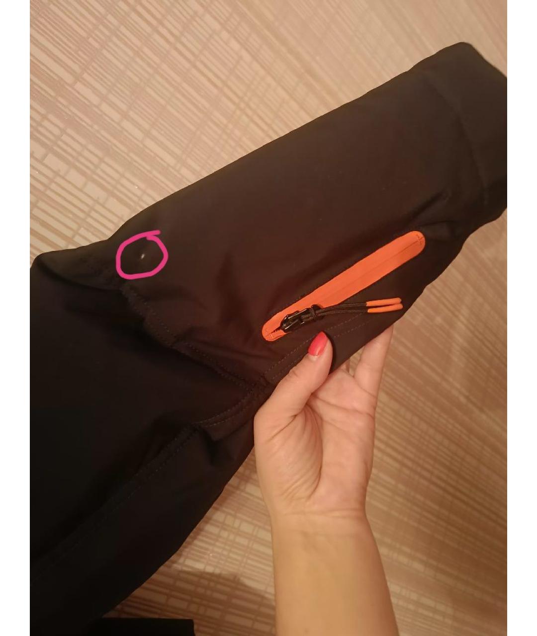 12 STOREEZ Черный полиамидовый пуховик, фото 4