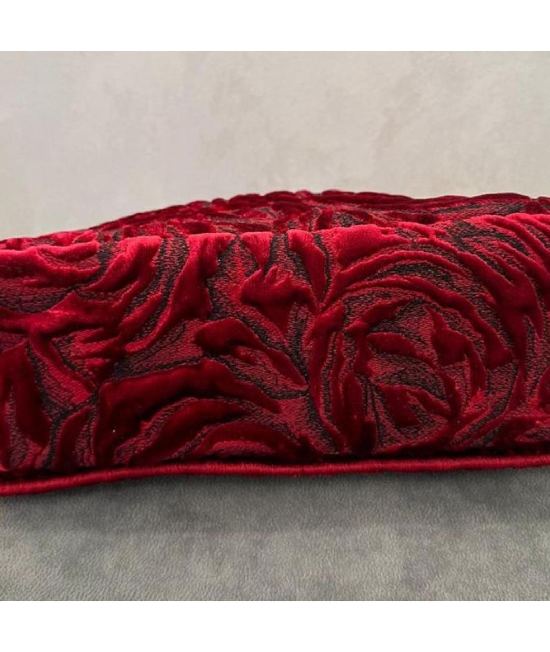 CHRISTIAN DIOR Красная жаккардовая сумка с короткими ручками, фото 6