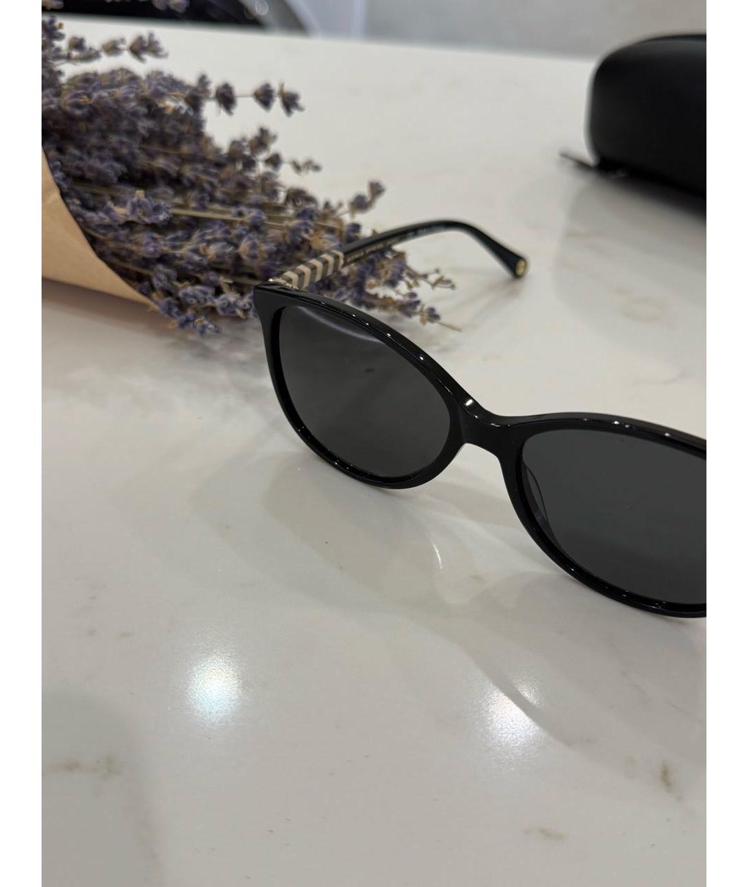 SONIA RYKIEL Черные пластиковые солнцезащитные очки, фото 5