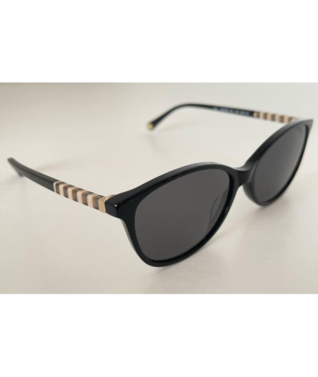 SONIA RYKIEL Черные пластиковые солнцезащитные очки, фото 3