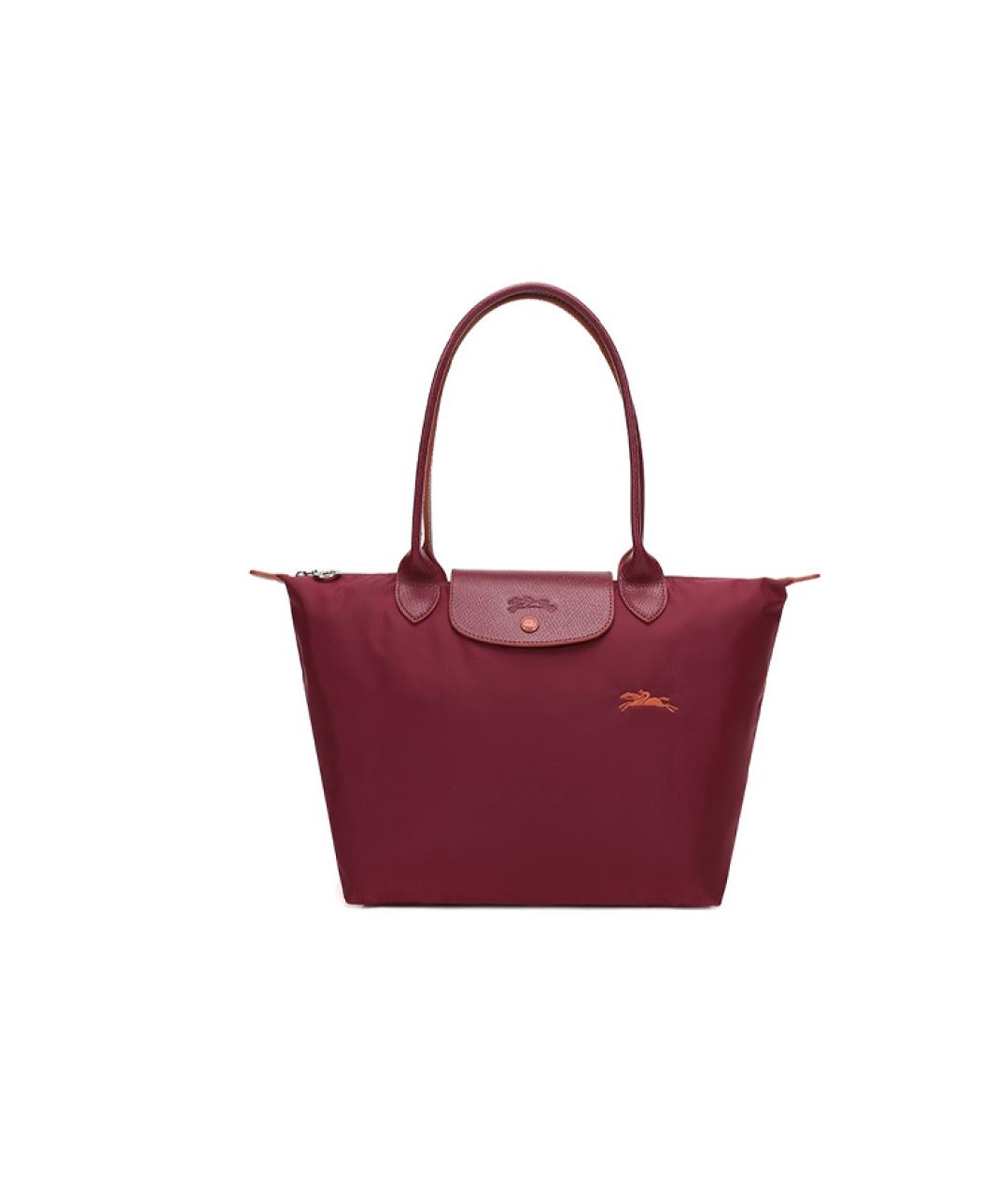 LONGCHAMP Бордовая сумка тоут, фото 8