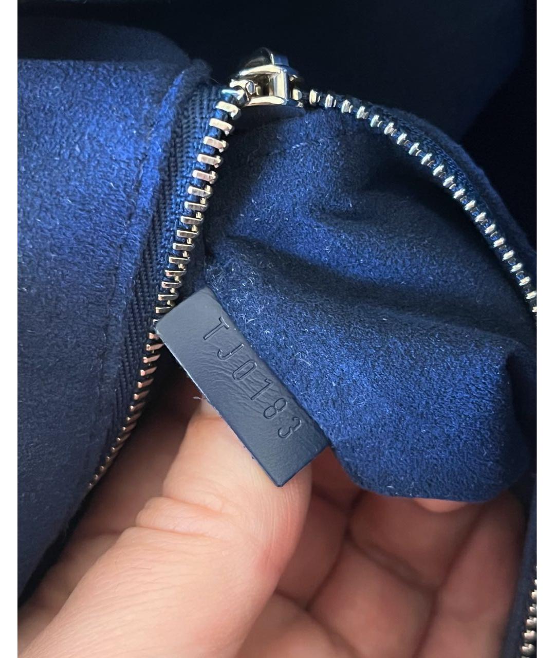 LOUIS VUITTON Бежевая кожаная сумка через плечо, фото 7