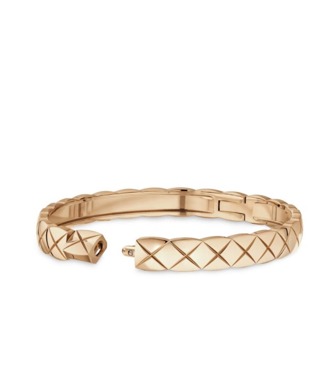 CHANEL Бежевый браслет из розового золота, фото 2