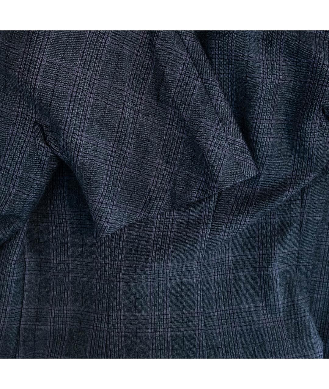 ALEXANDER MCQUEEN Серое шерстяное повседневное платье, фото 5