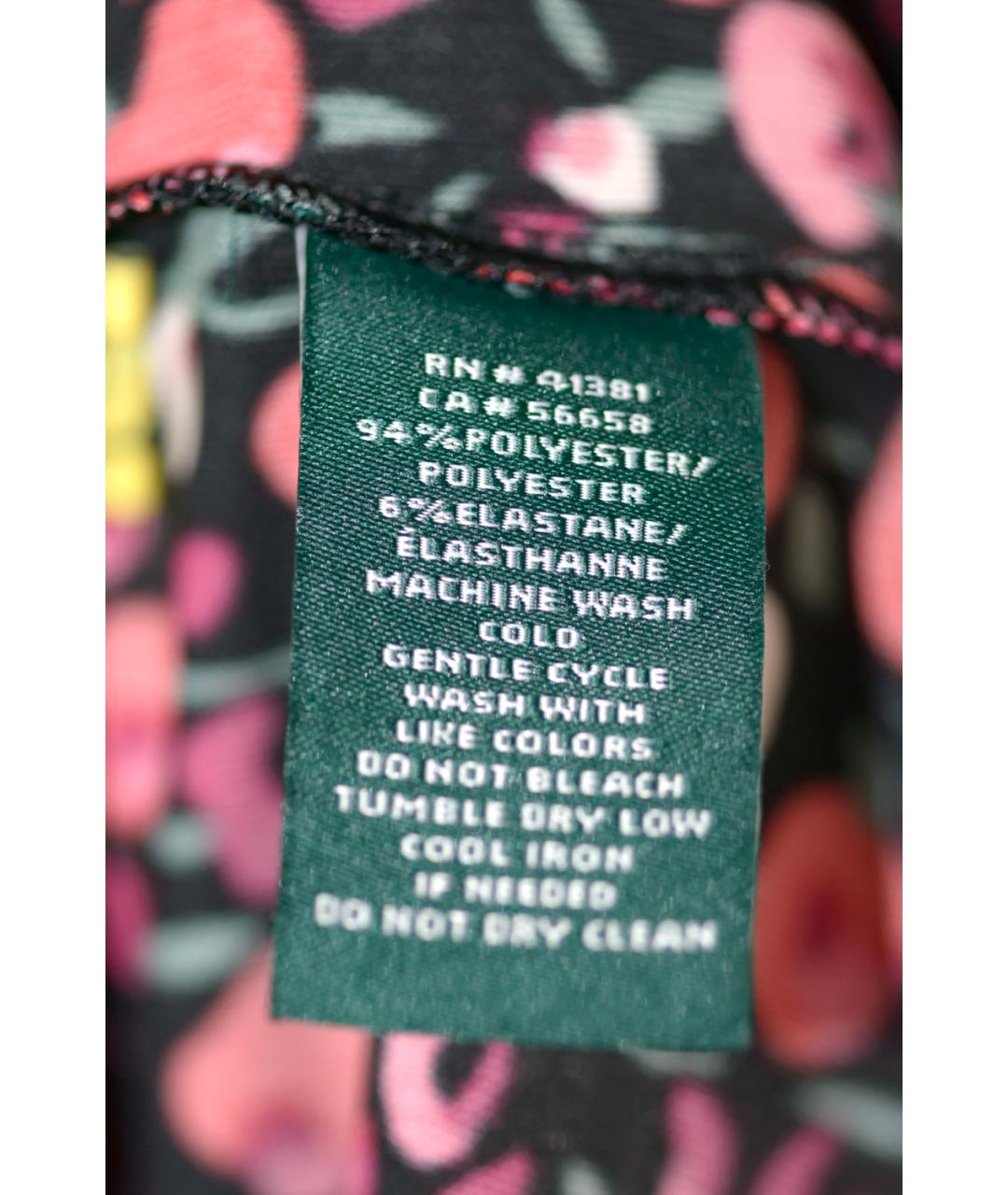 RALPH LAUREN Мульти полиэстеровая блузы, фото 4