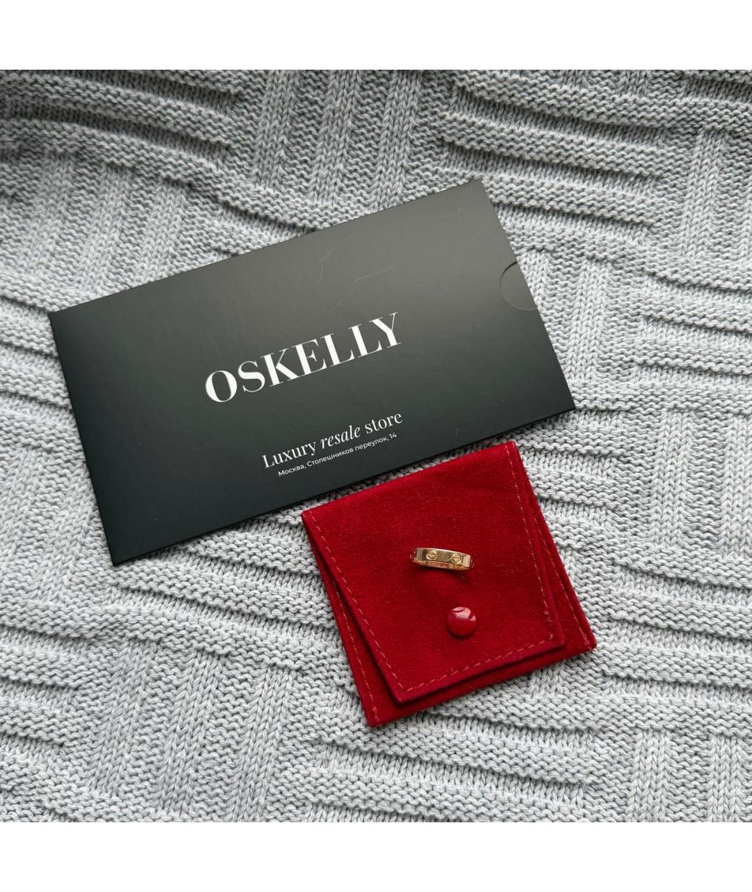 CARTIER Золотое кольцо из розового золота, фото 2