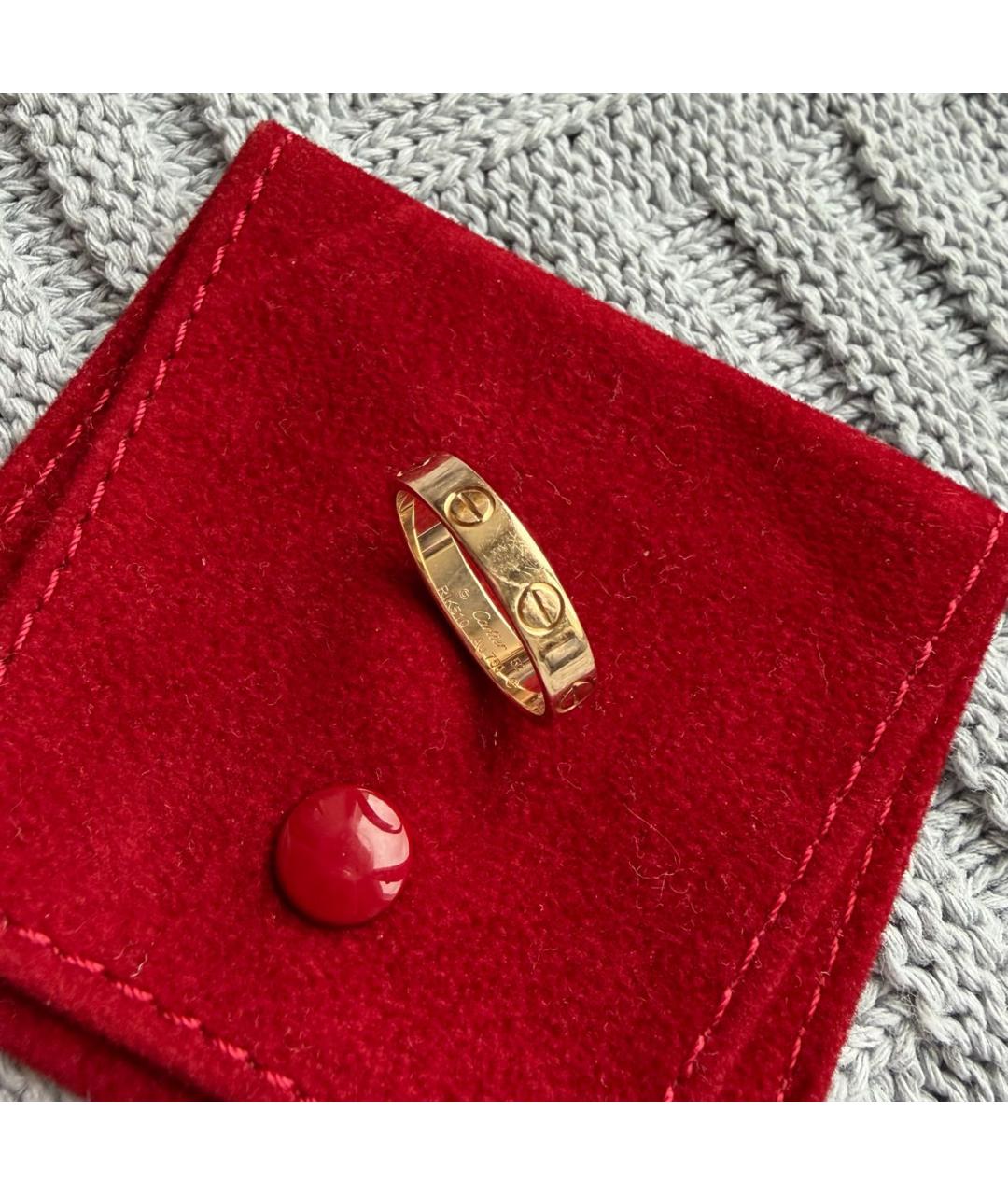 CARTIER Золотое кольцо из розового золота, фото 3