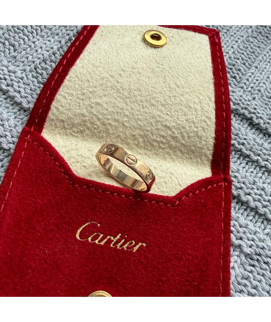 CARTIER Золотое кольцо из розового золота, фото 8