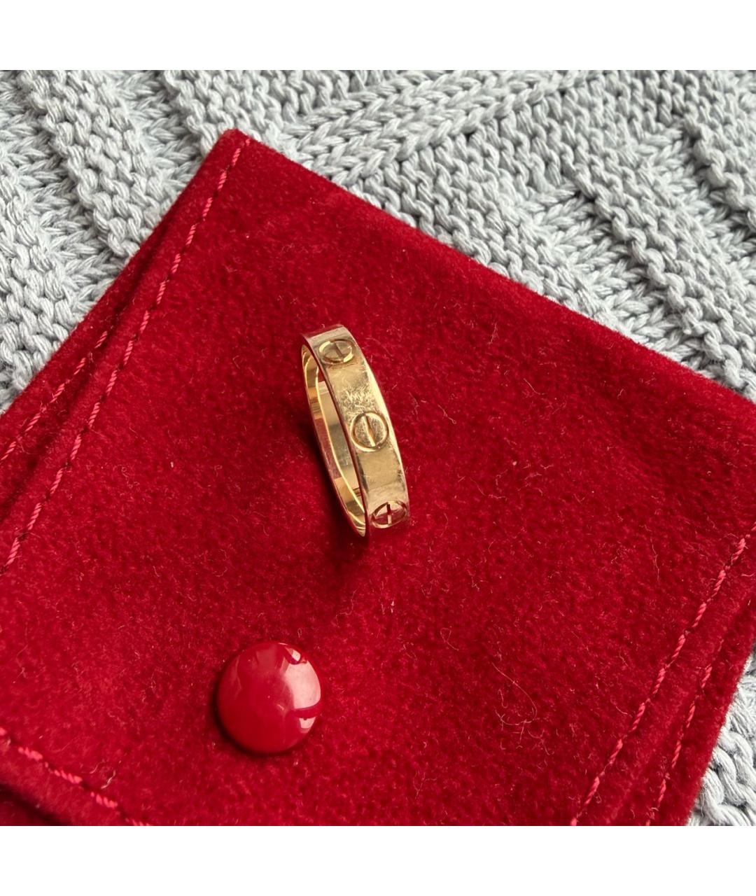 CARTIER Золотое кольцо из розового золота, фото 4