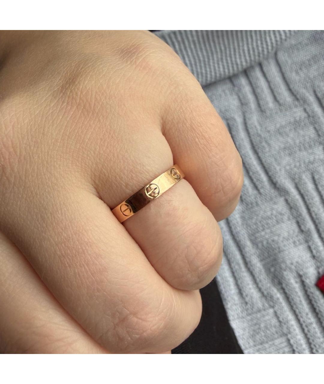 CARTIER Золотое кольцо из розового золота, фото 7