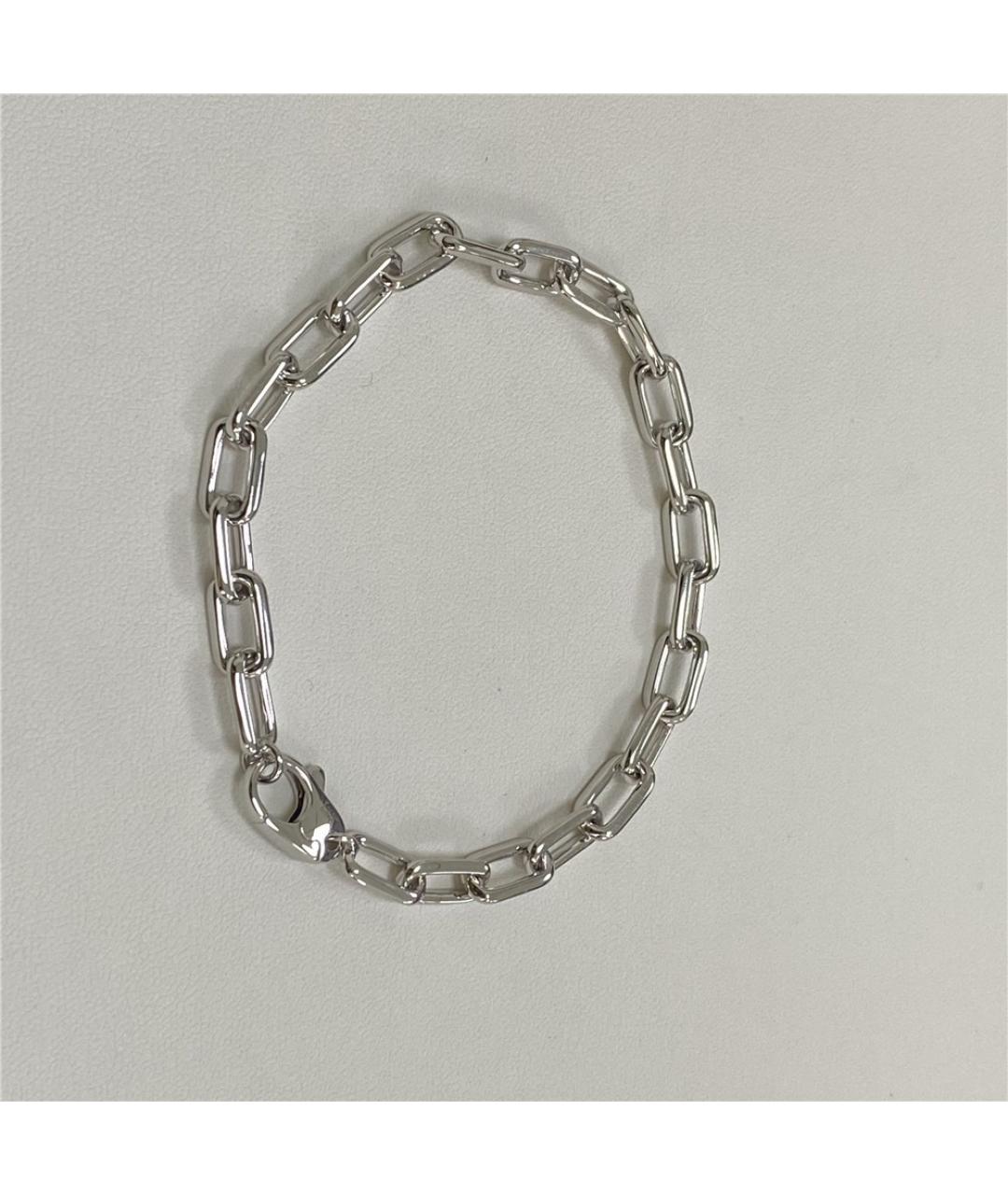 CARTIER Серебрянный браслет из белого золота, фото 2