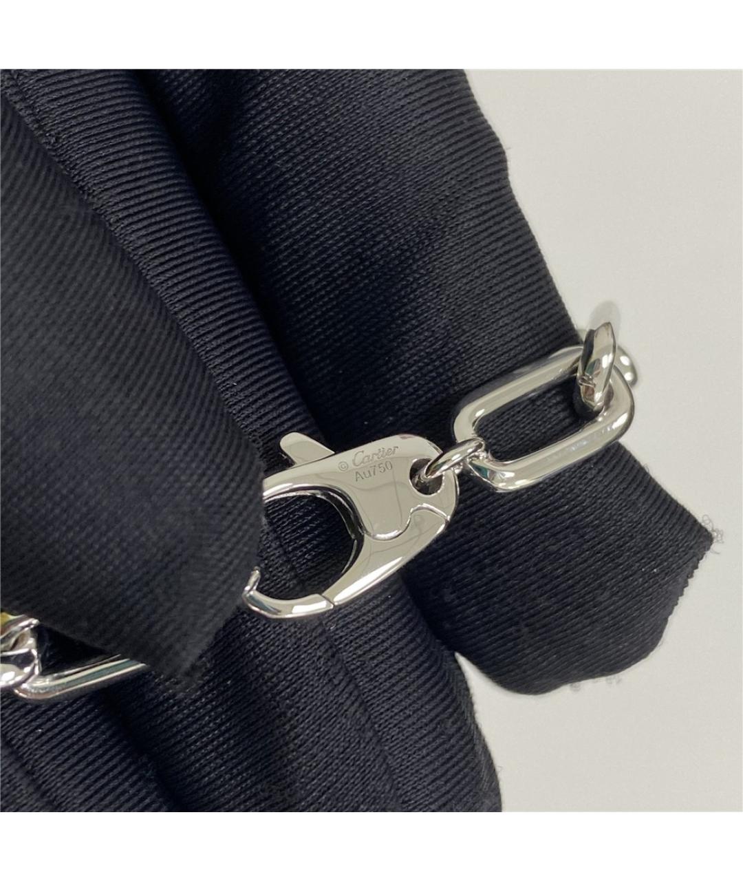 CARTIER Серебрянный браслет из белого золота, фото 5