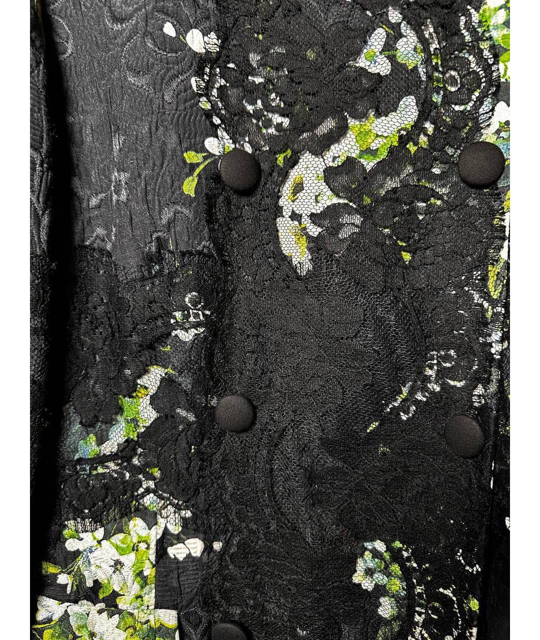 DOLCE&GABBANA Черный шелковый костюм с юбками, фото 5