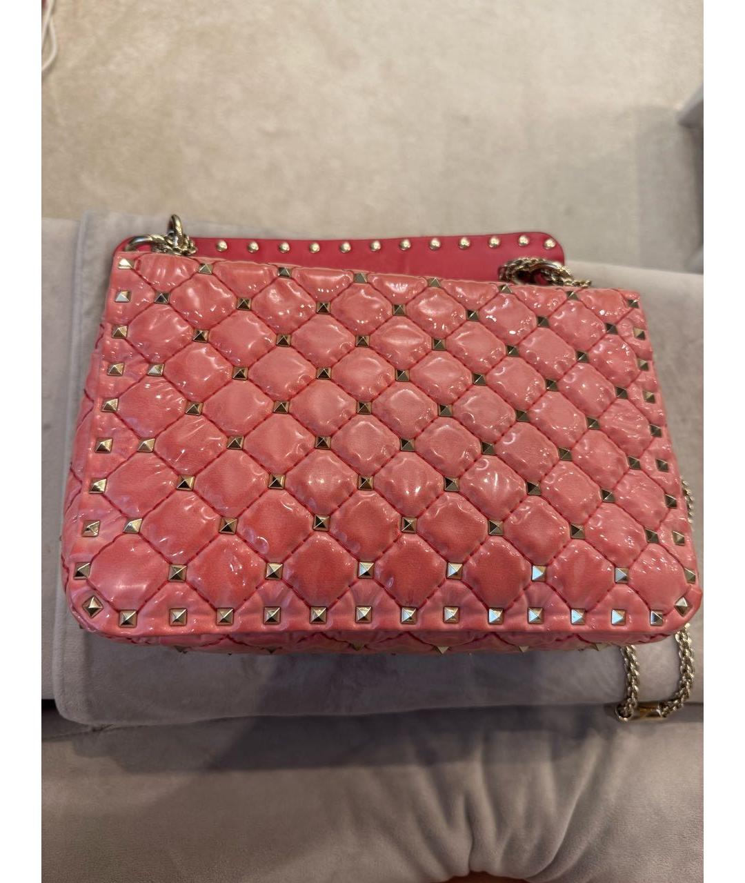 VALENTINO Коралловая сумка через плечо, фото 2