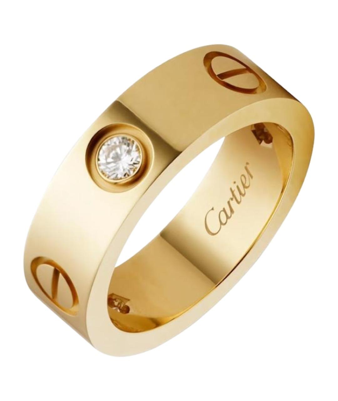 CARTIER Золотое кольцо из желтого золота, фото 1