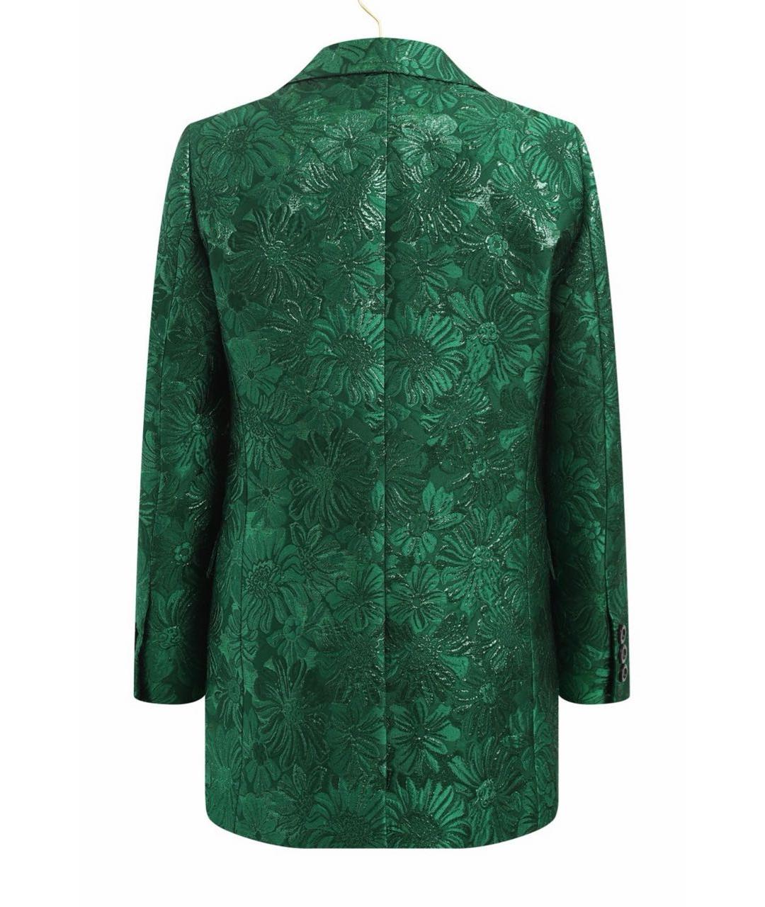 GUCCI Зеленый полиамидовый жакет/пиджак, фото 2