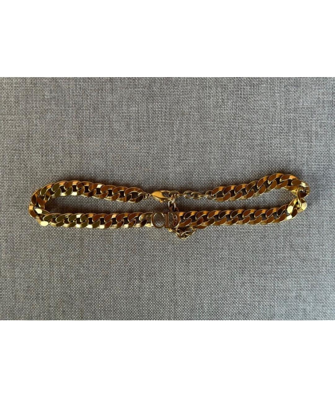 CHRISTIAN DIOR Золотой чокер из желтого золота, фото 2