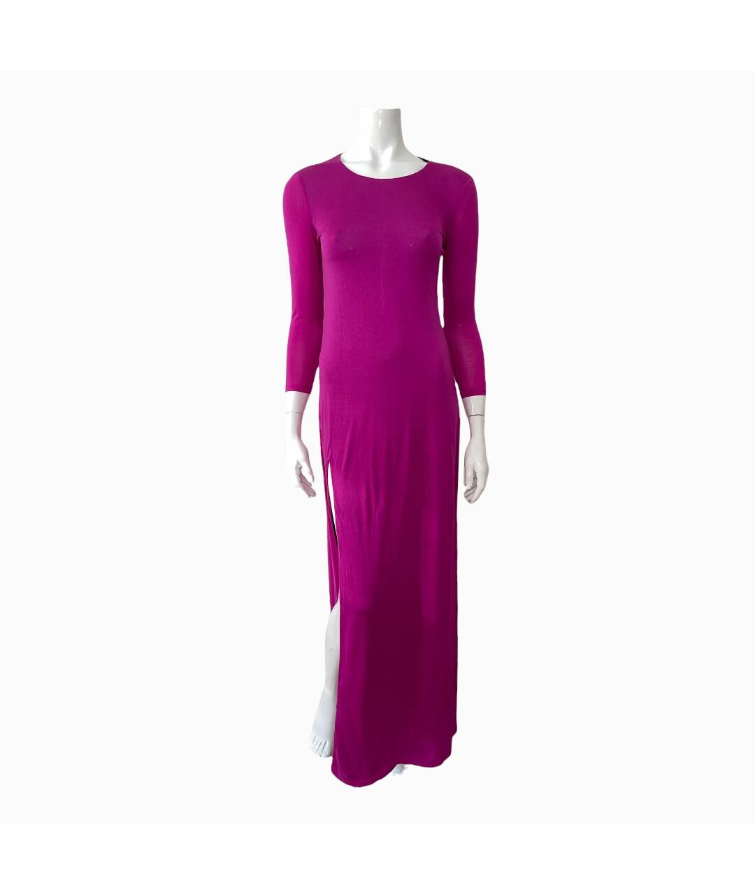 JUICY COUTURE Фуксия вискозное повседневное платье, фото 7