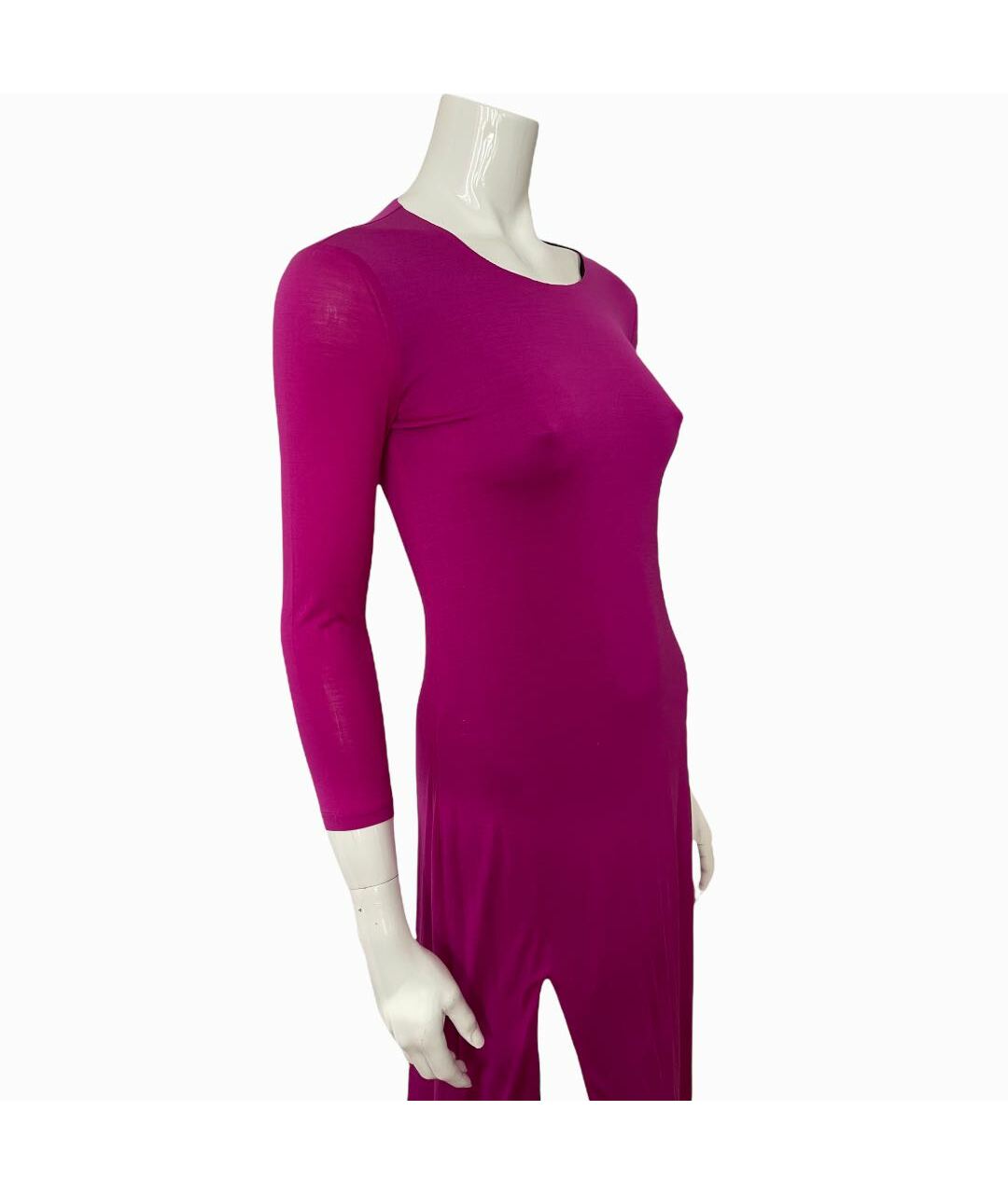 JUICY COUTURE Фуксия вискозное повседневное платье, фото 3