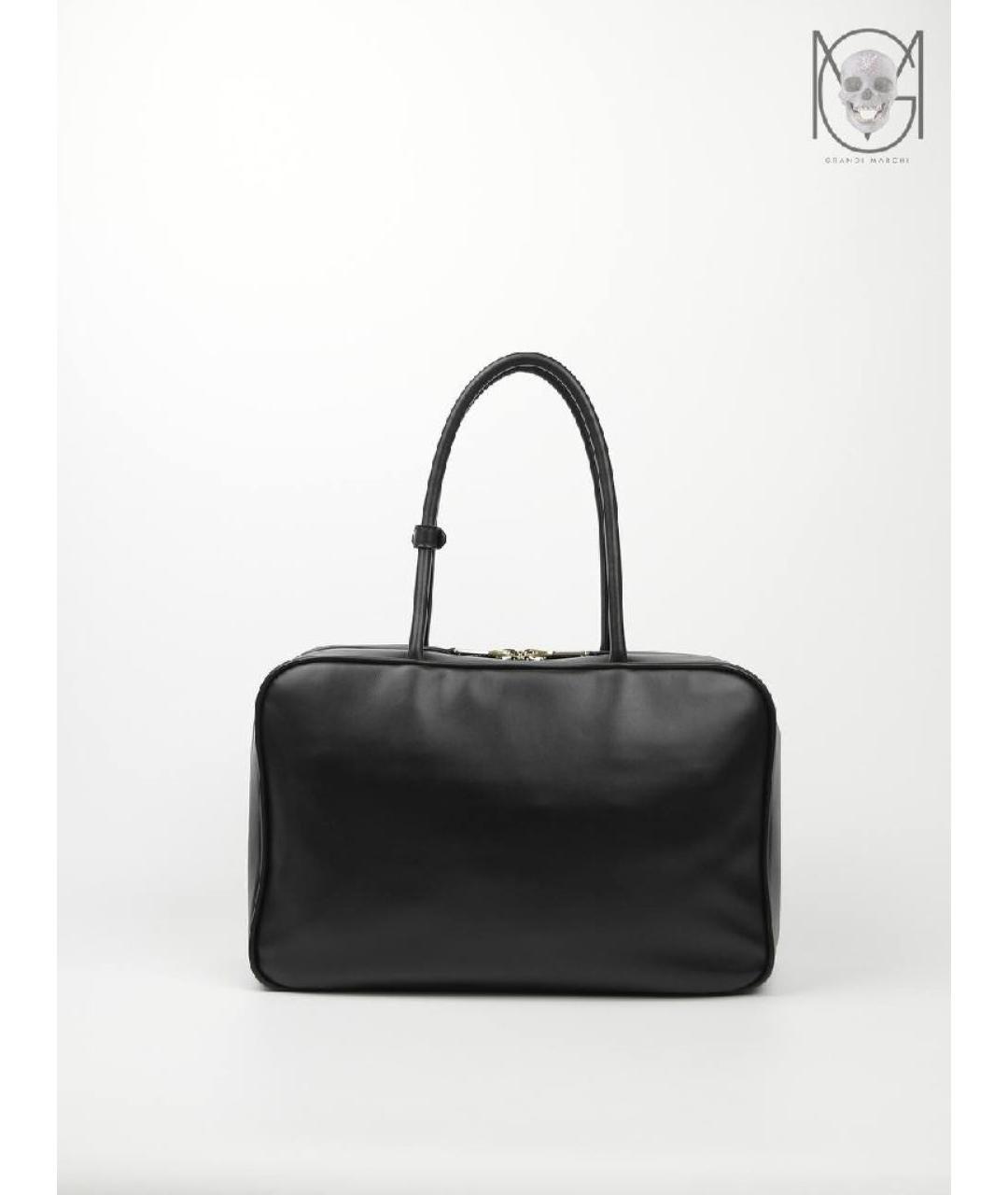 MIU MIU Черная кожаная сумка через плечо, фото 3