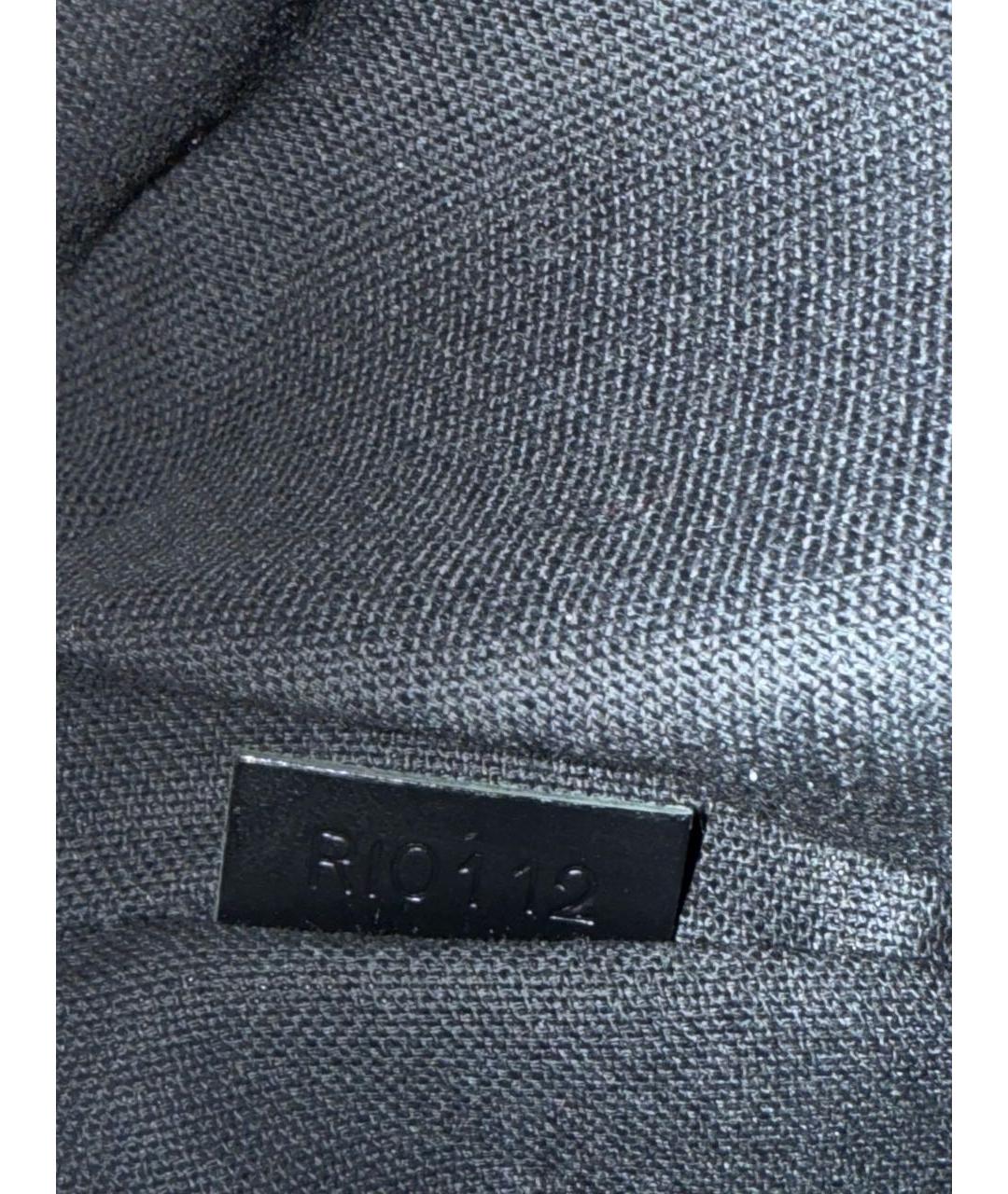 LOUIS VUITTON Серый кожаный рюкзак, фото 5