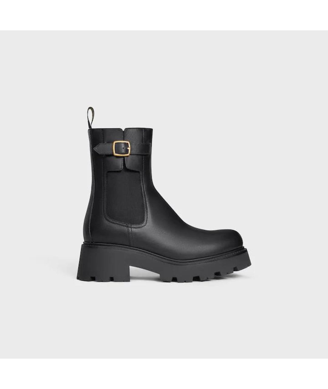 CELINE Черные ботильоны, фото 5