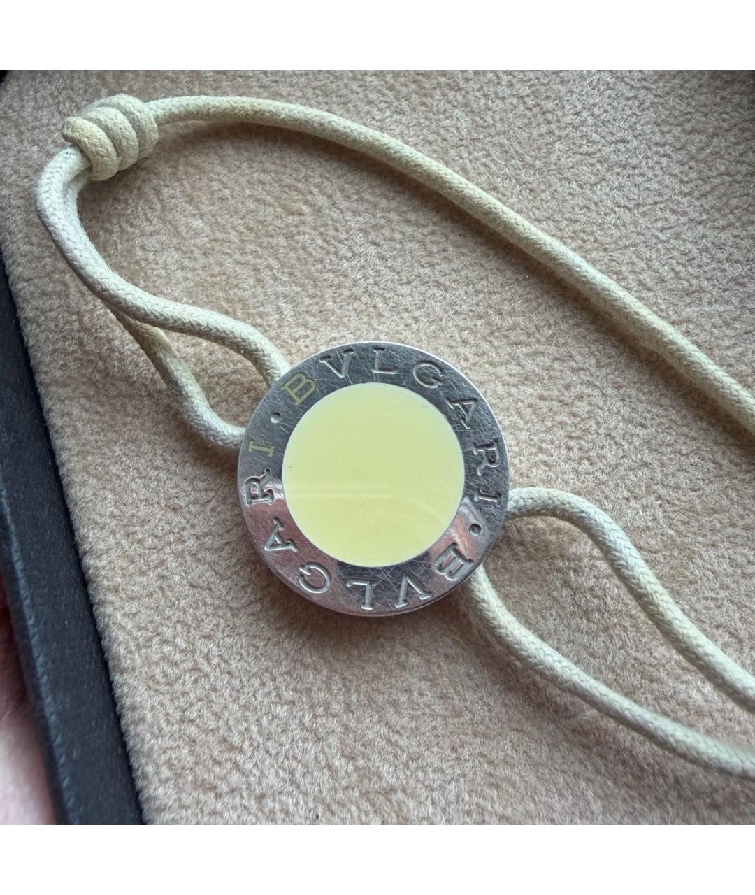 BVLGARI Бежевый серебряный браслет, фото 4