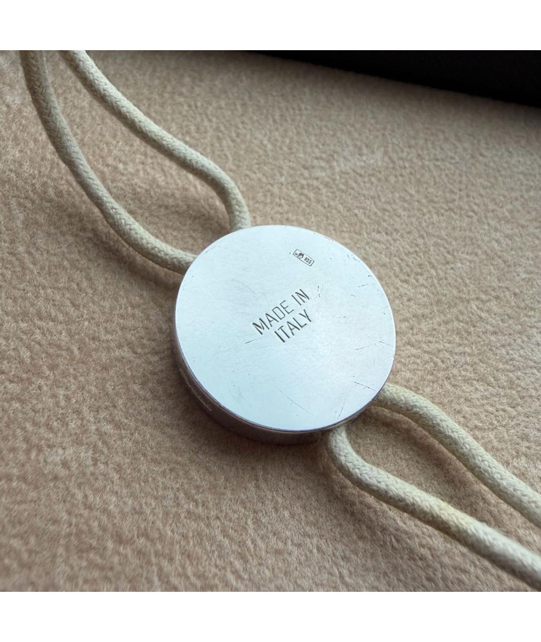 BVLGARI Бежевый серебряный браслет, фото 5