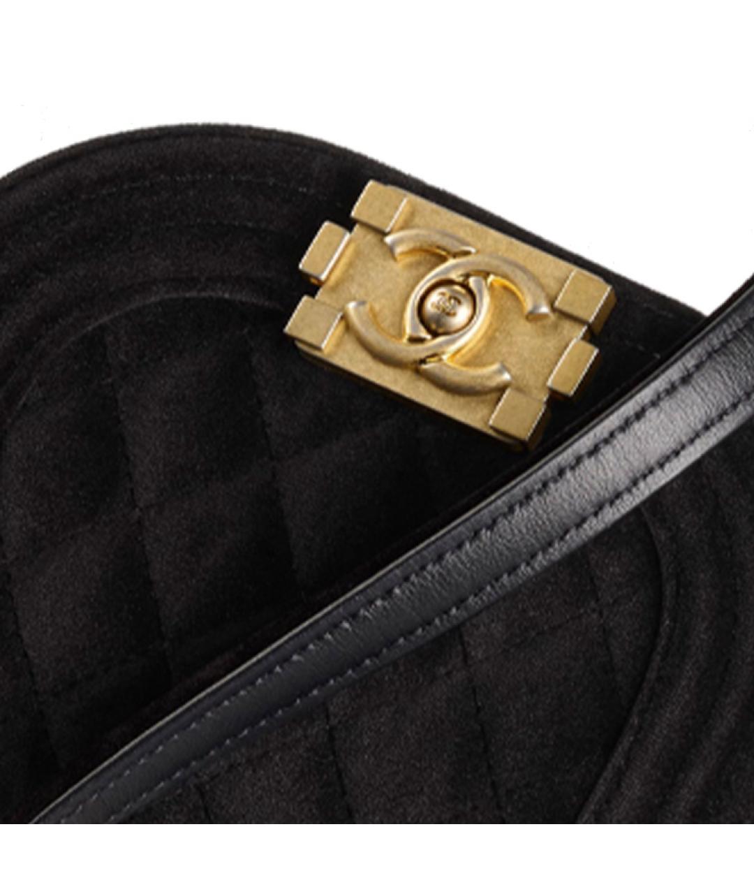 CHANEL Черная сумка через плечо, фото 4