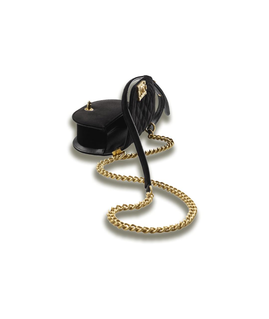 CHANEL Черная сумка через плечо, фото 3